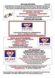 Jenny May News 25 April 2025